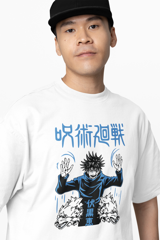Megumi Fushiguro Oversized T-Shirts – Anime Streetwear