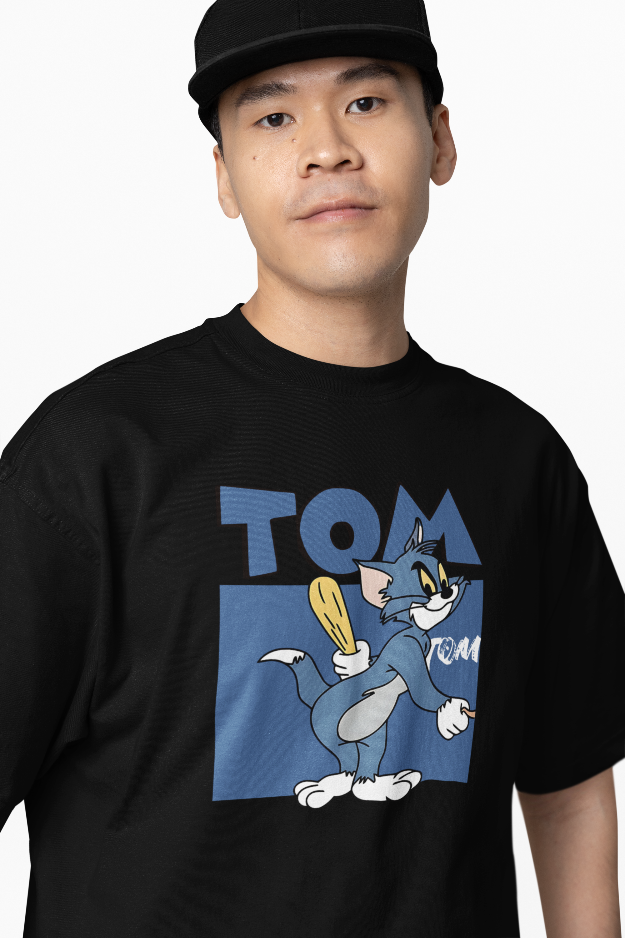 Tom & Jerry Couple Oversized T-Shirts
