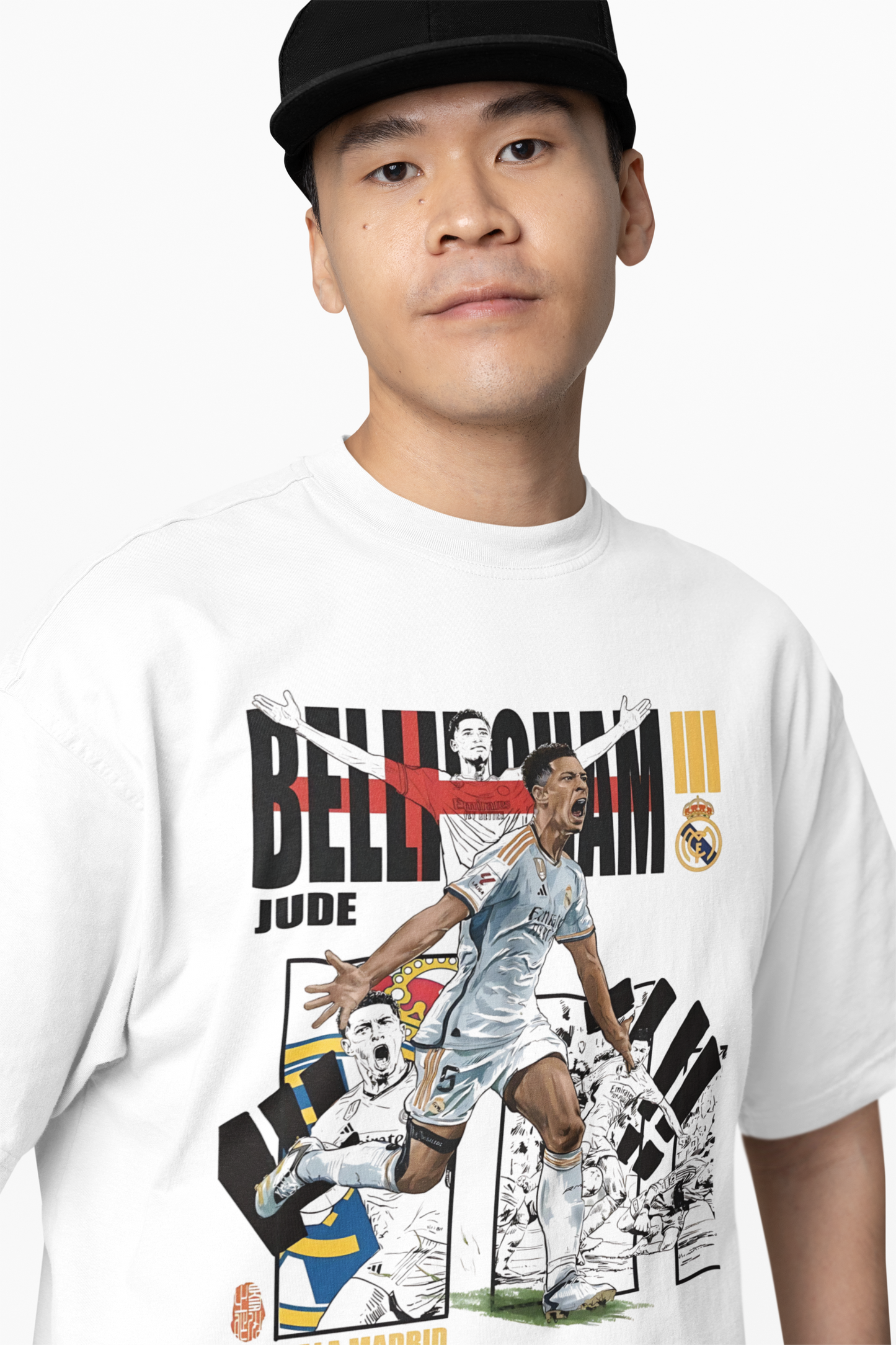 Los Blancos Legacy Oversized T-Shirt Real Madrid Streetwear