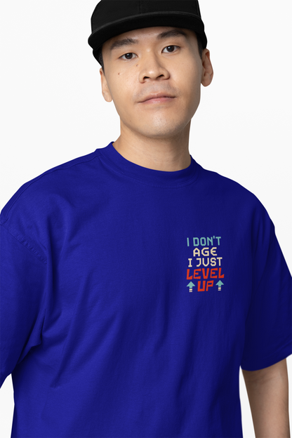 Level Up Oversized T-Shirt for Modern Casual Wear