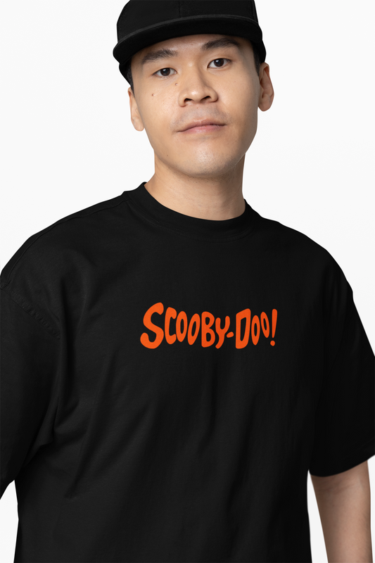 Scooby Doo Cartoon Oversized T-Shirt Fun Vintage Print Style