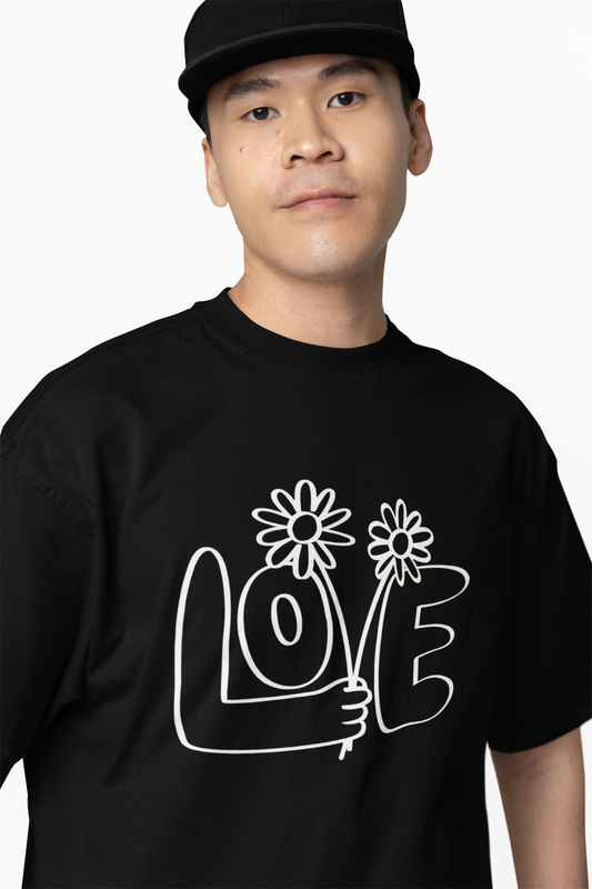 Spread Love Oversized T-Shirt – Relaxed Streetwear Vibes