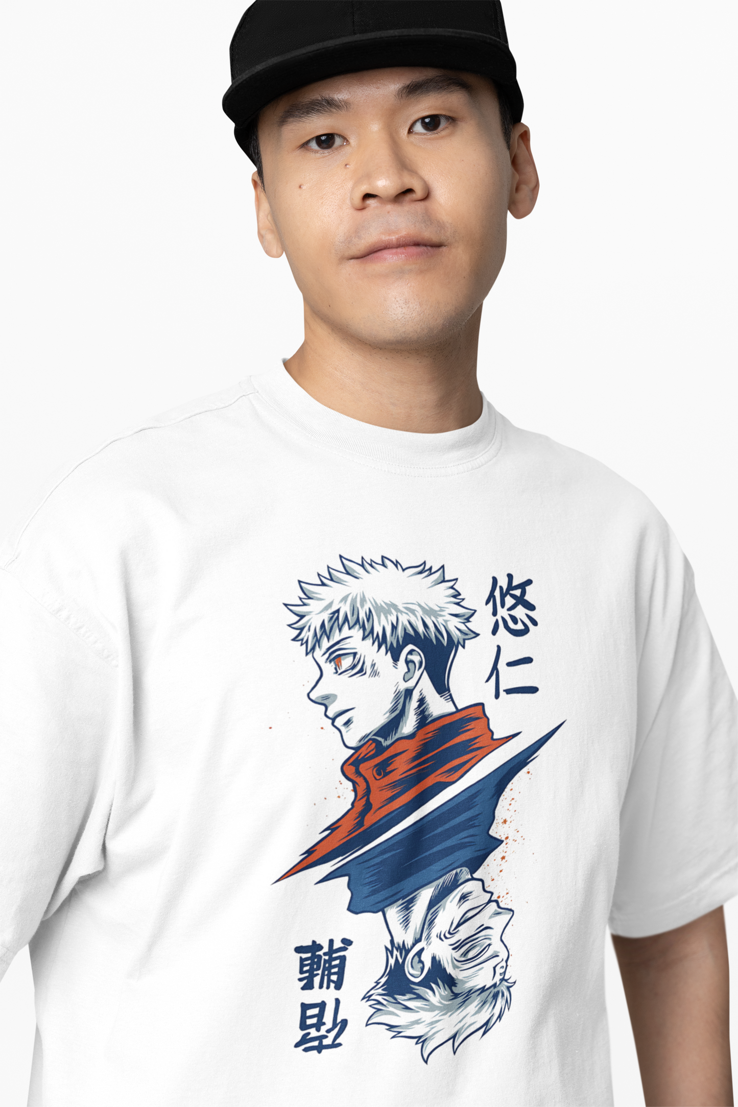 Sukuna Jujutsu Kaisen Oversized T-Shirt Anime Streetwear Tee