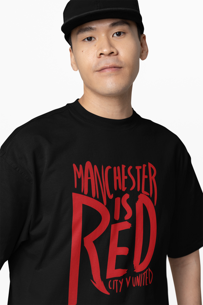 Manchester City Oversized T-Shirts – Premium Cotton, Relaxed Fit