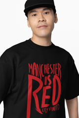 Manchester City Oversized T-Shirts – Premium Cotton, Relaxed Fit