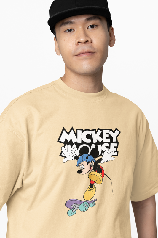 Micky Cartoon Oversized T-Shirts