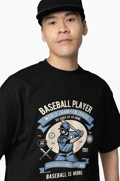 Baseball Is More Oversized T-Shirt