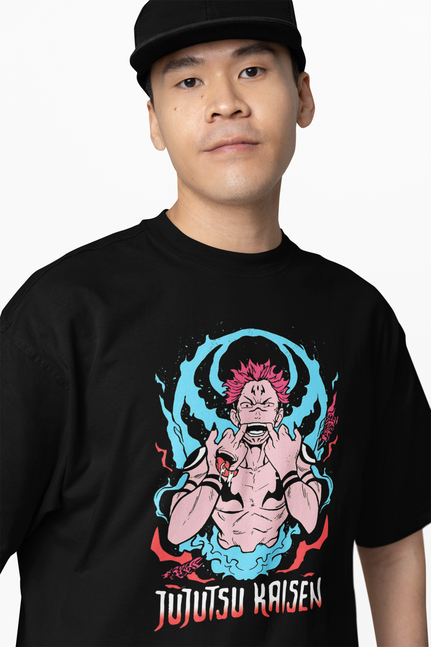 Jujutsu Oversized T-Shirts – Anime Graphic Streetwear