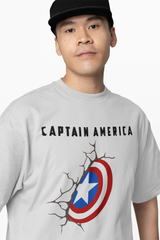 Captain Shield Oversized T-Shirts