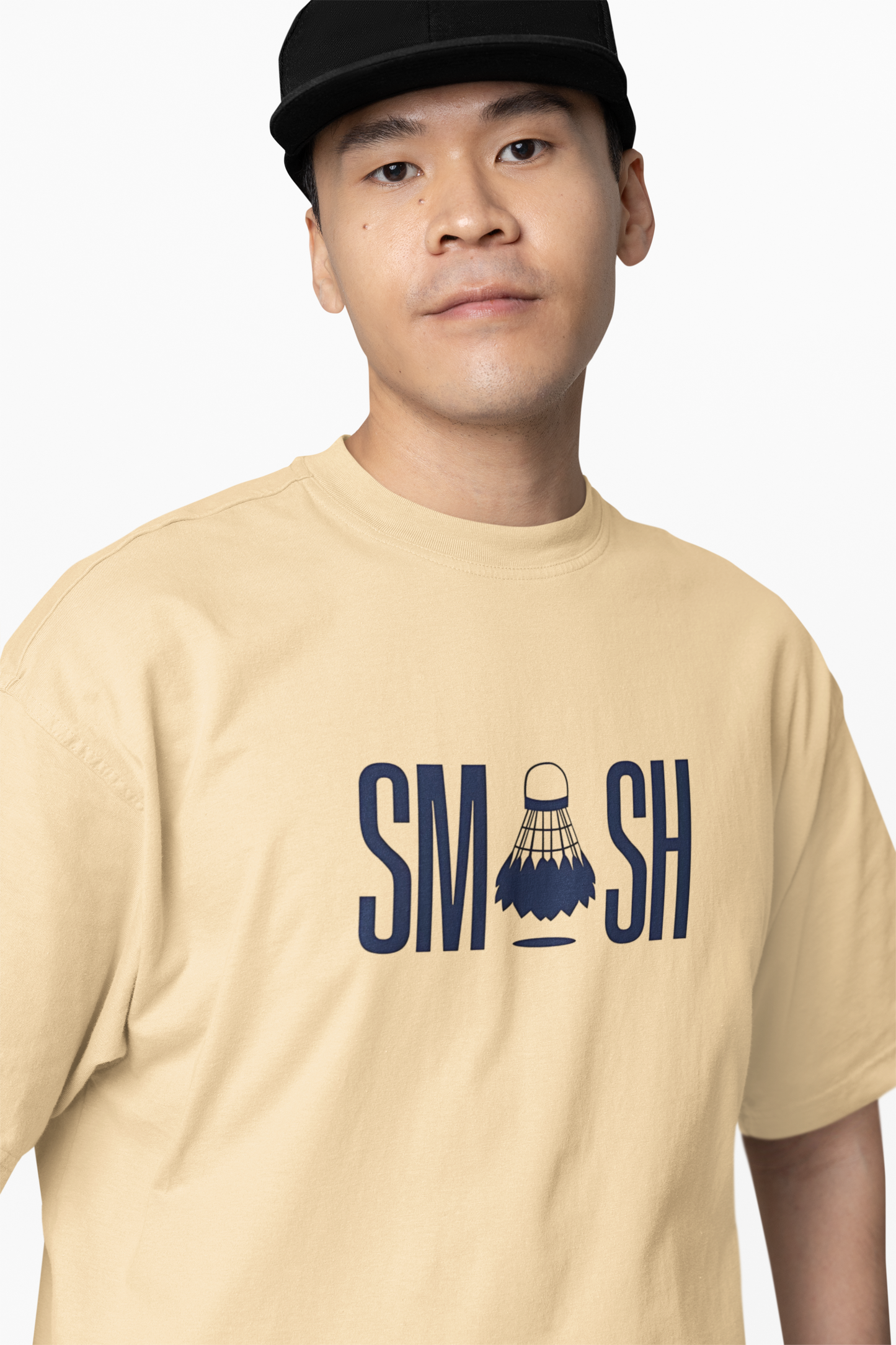 Badminton Smash Oversized T-Shirt