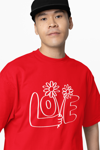 Spread Love Oversized T-Shirt – Relaxed Streetwear Vibes