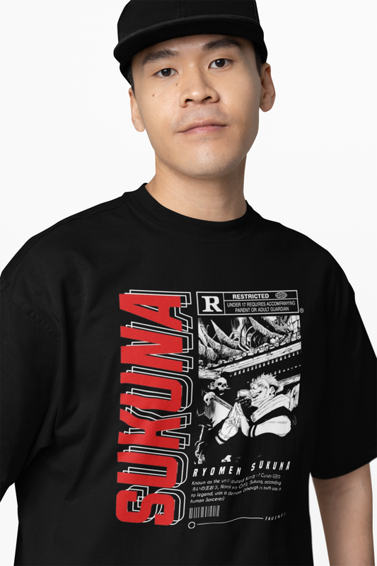 Ryomen Oversized T-Shirts for Anime Streetwear Styles Today
