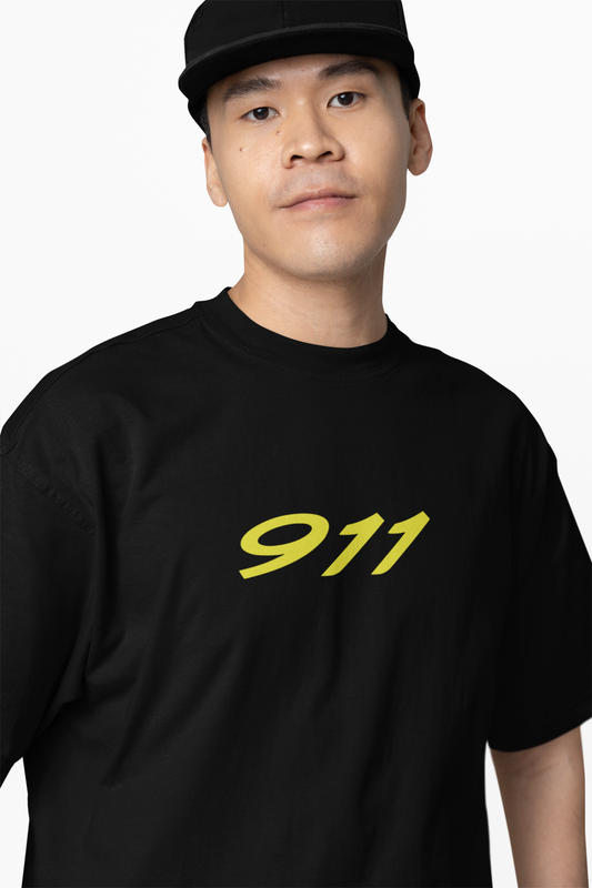Porsche 911 Power Oversized T-Shirt