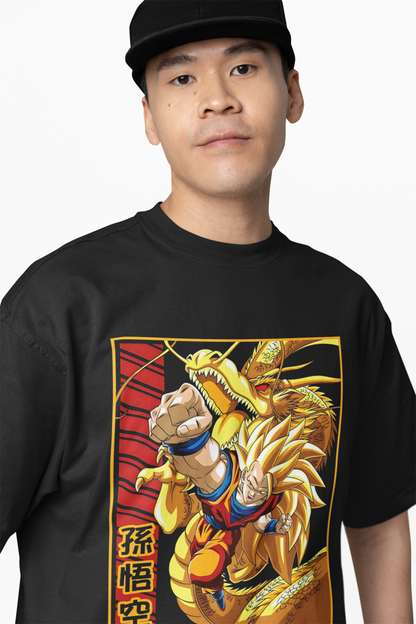Sun Wukong Oversized T-Shirt Iconic Monkey King Tee Style