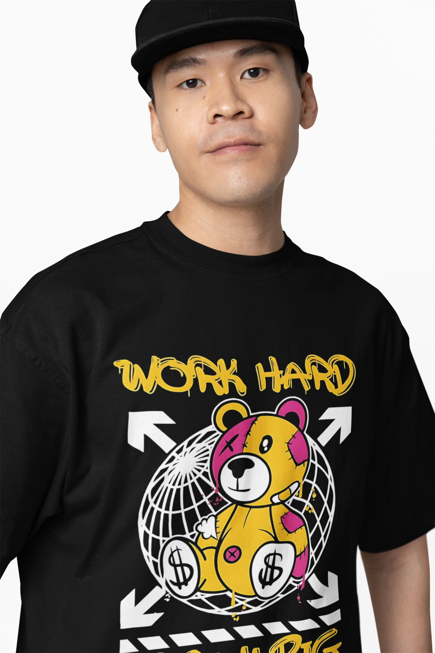 Dream Big Oversized T-Shirts Inspirational Streetwear Style