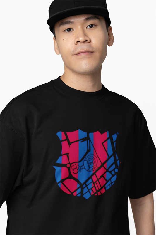 Barcelona Messi Oversized T-Shirts