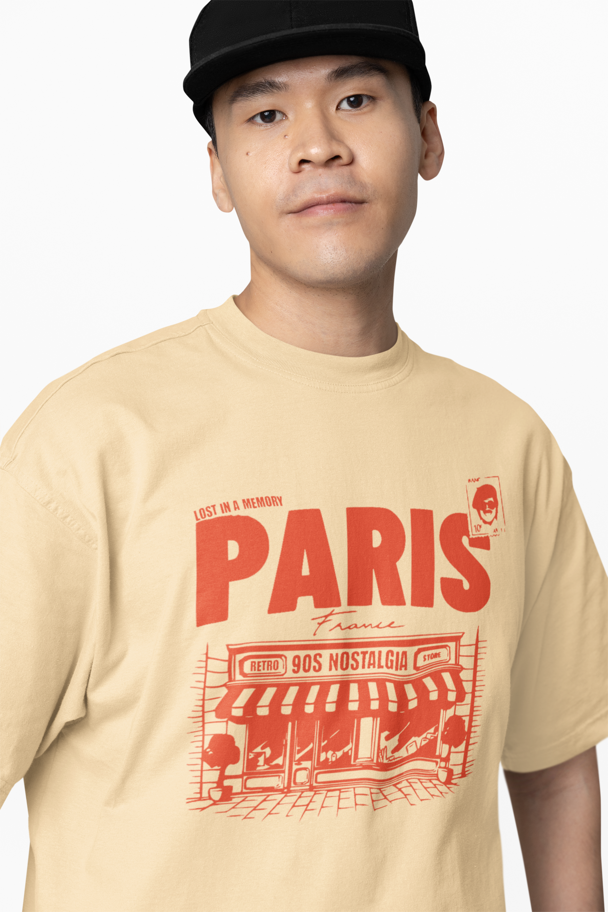 Paris Oversized T-Shir
