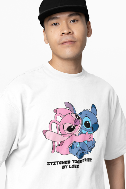 Together By Love Oversized T-Shirts for Romantic Casual Style