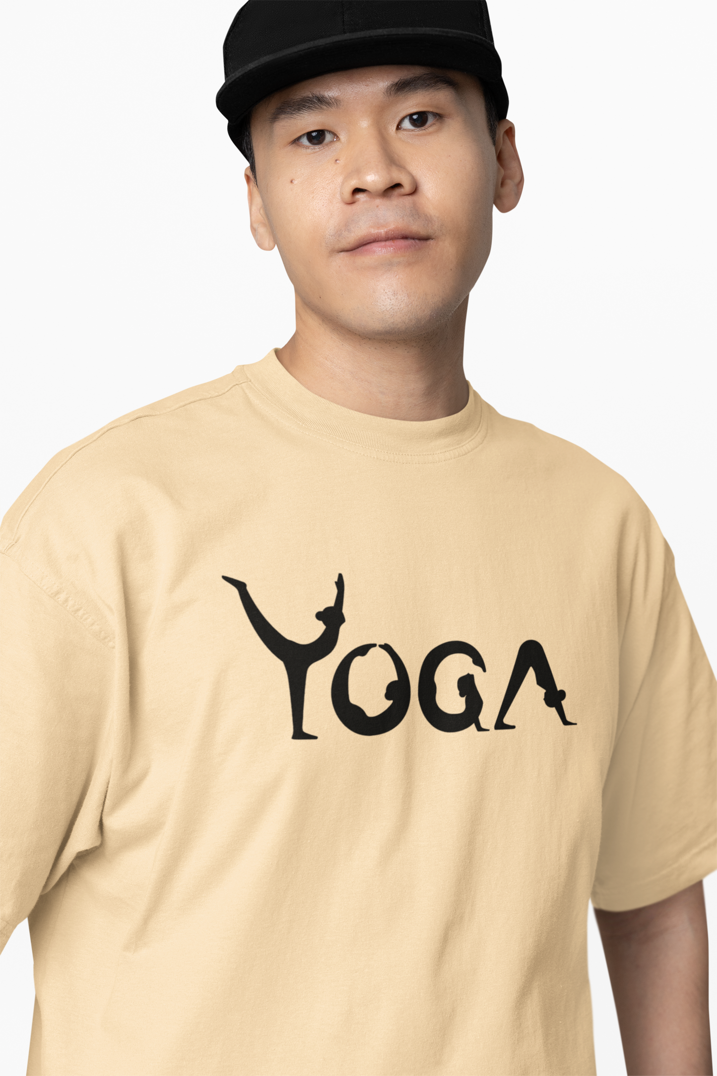 Peace Within Yoga Oversized T-Shirt Zen Streetwear Tee Now