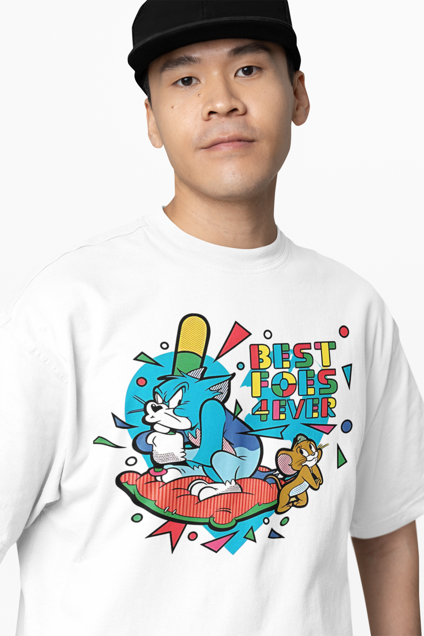 Best Forever Oversized T-Shirt Stylish Casual Graphic Tee