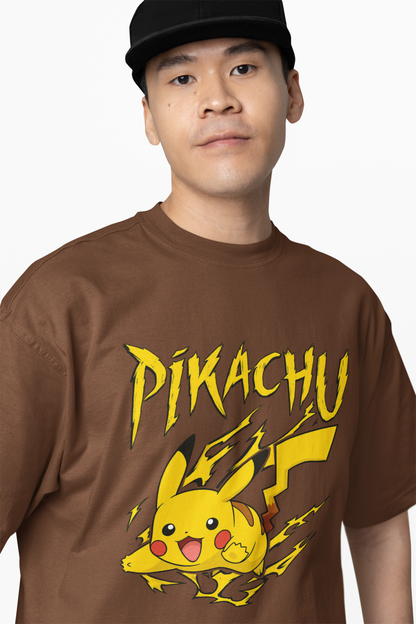 Pikachu Oversized T-Shirt – Fun and Stylish Streetwear Tee