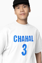 Yuzi Chahal 3 Oversized T-Shirt