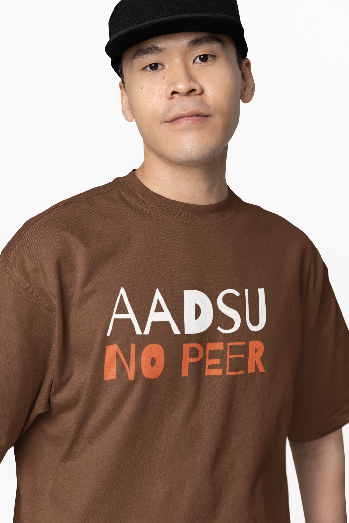 Aadsu No Peer Gujarati Oversized T-Shirt Trendy Style
