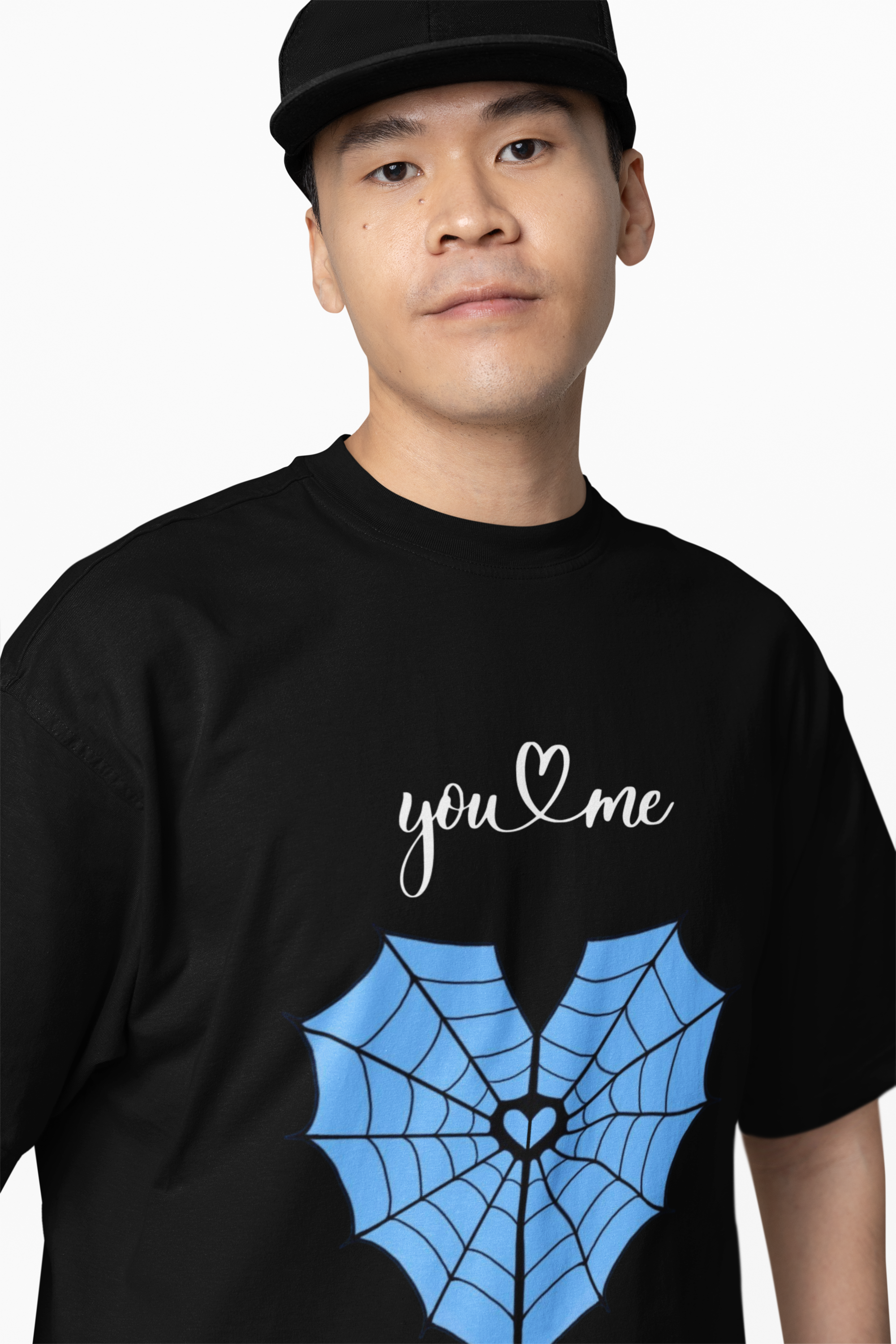Web of Love Oversized T-Shirts