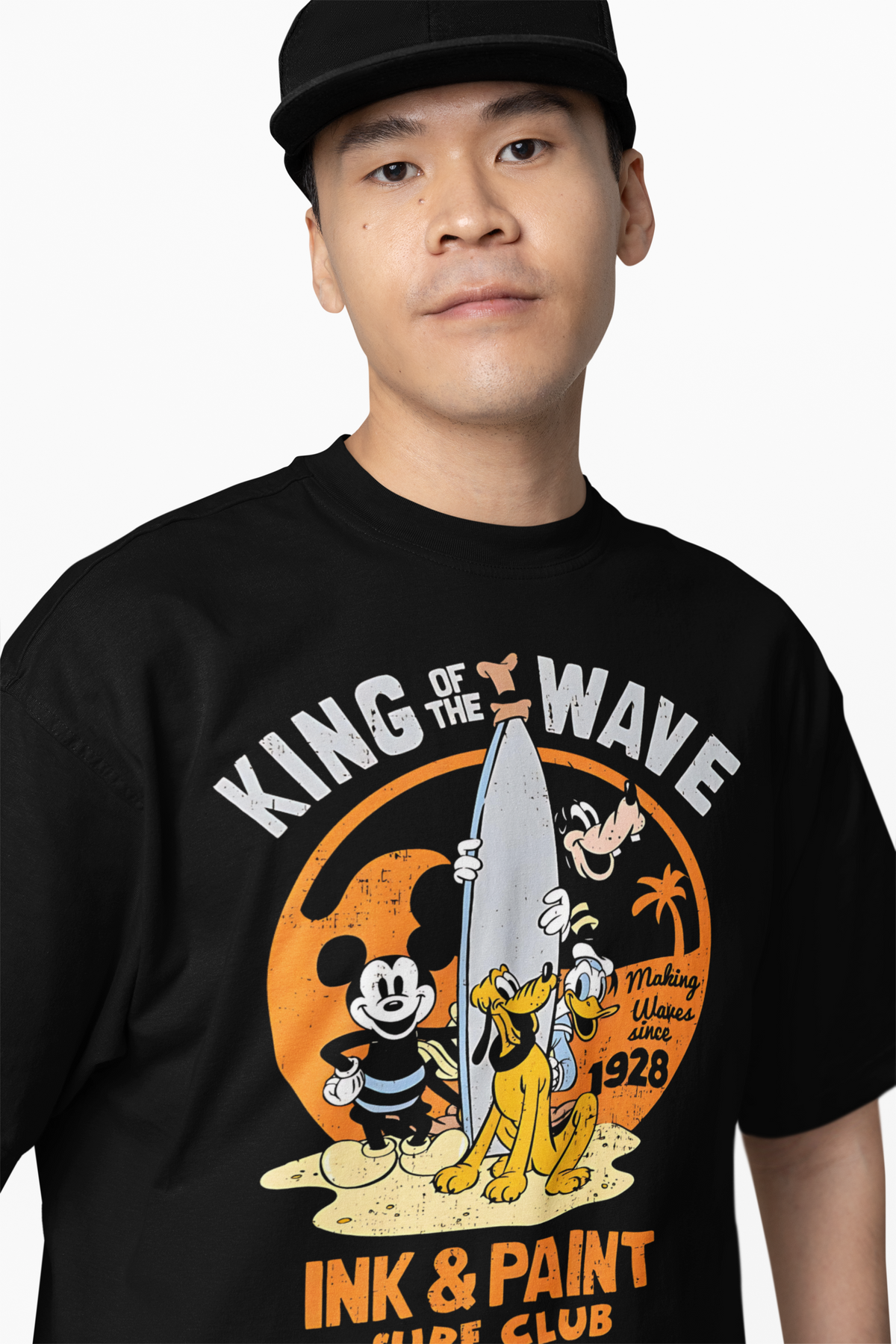 King Wave Oversized T-Shirts