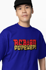 Red & Gold Legacy RCBian Oversized T-Shirts