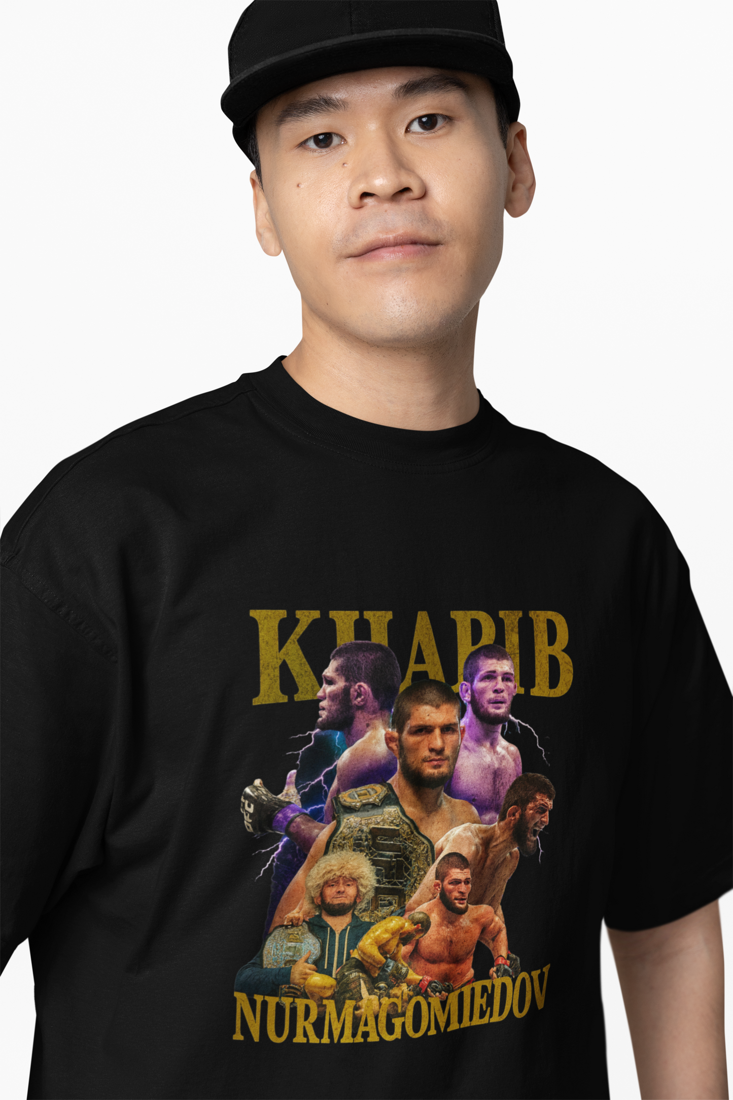 UFC Fearless Fighter Oversized T-Shirt for Bold Fighter Style