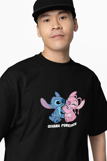 Ohana Forever Oversized T-Shirts – Family, Loyalty & Island Spirit
