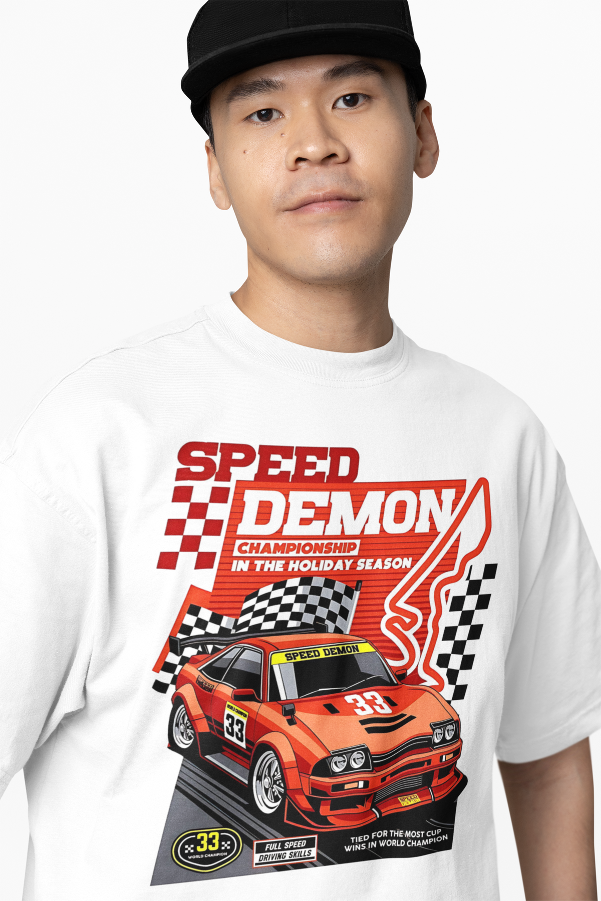 Speed Demon Oversized T-Shirts