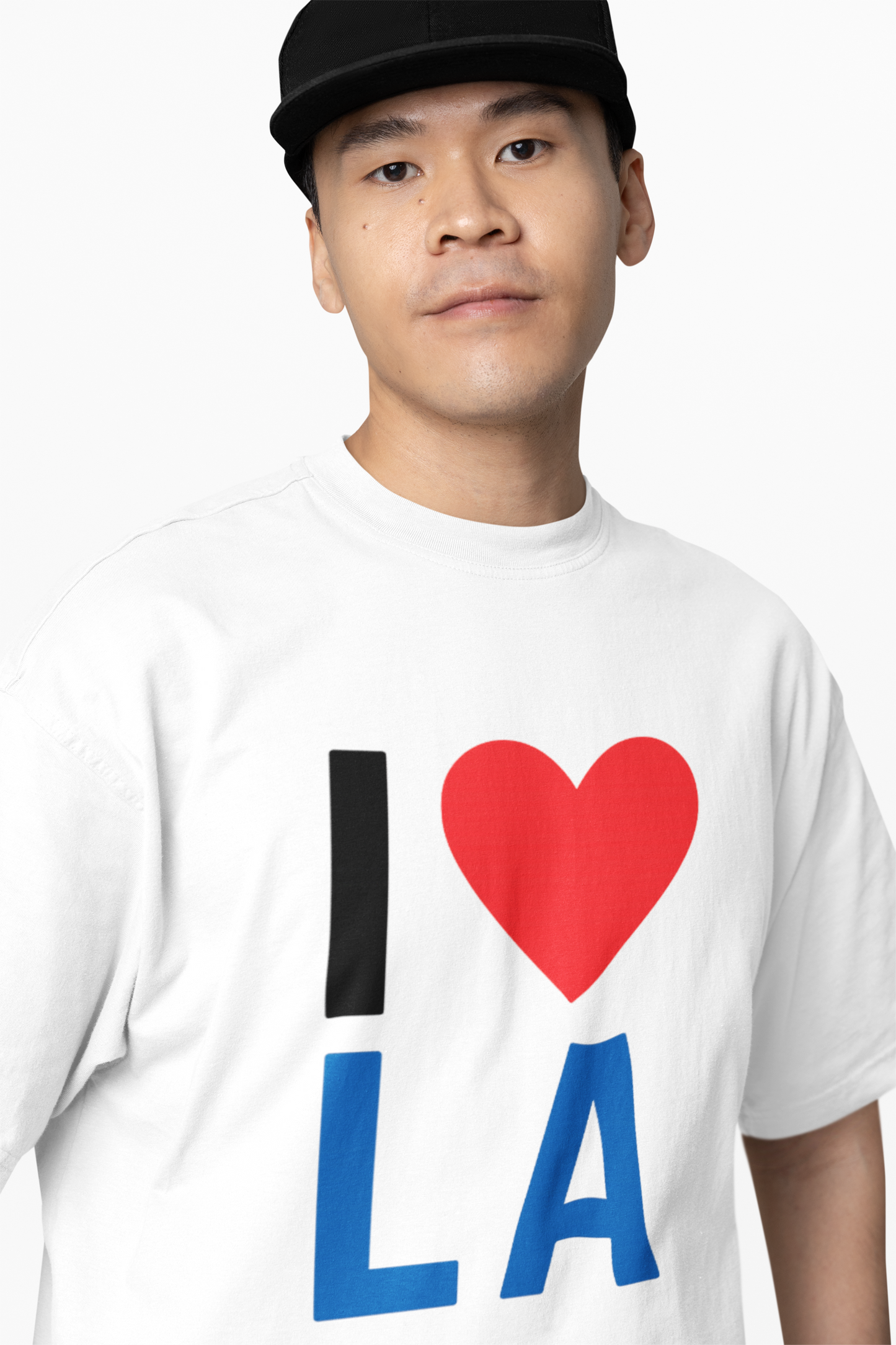 La Love Oversized T-Shirts Stylish Casual Graphic Wear Unisex