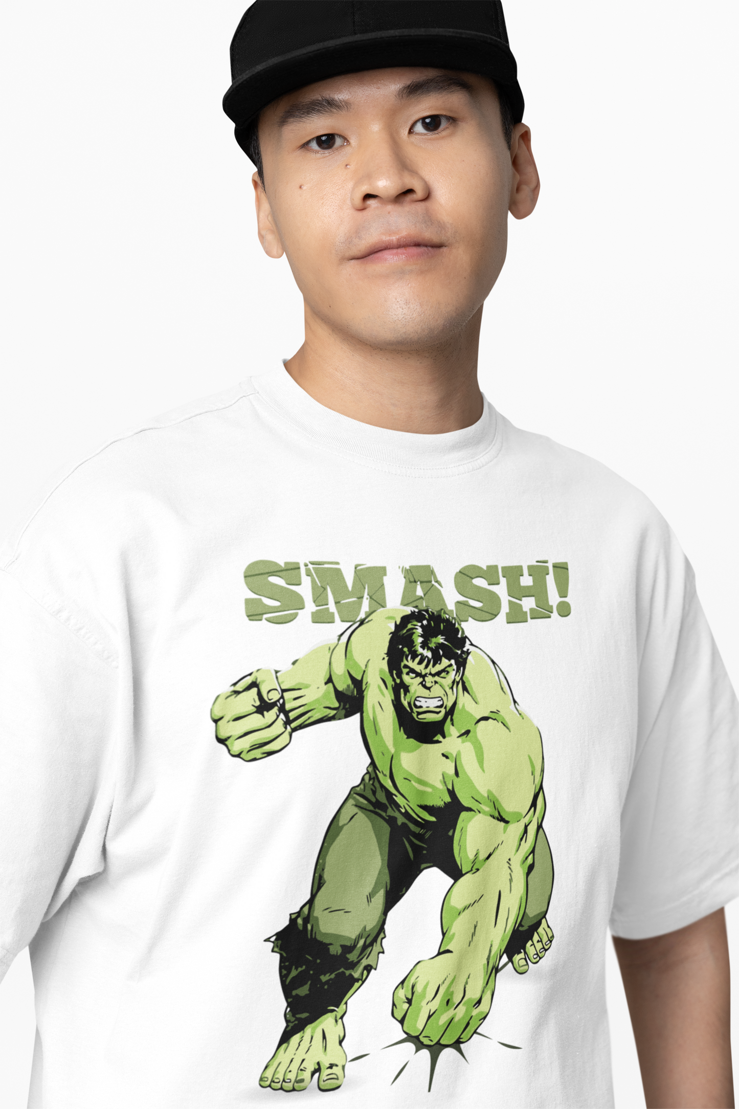 Smash Heros Oversized T-Shirts for Bold Gaming Street Style