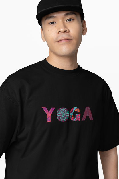 Positive Yoga Oversized T-Shirt for Relaxed Casual Style