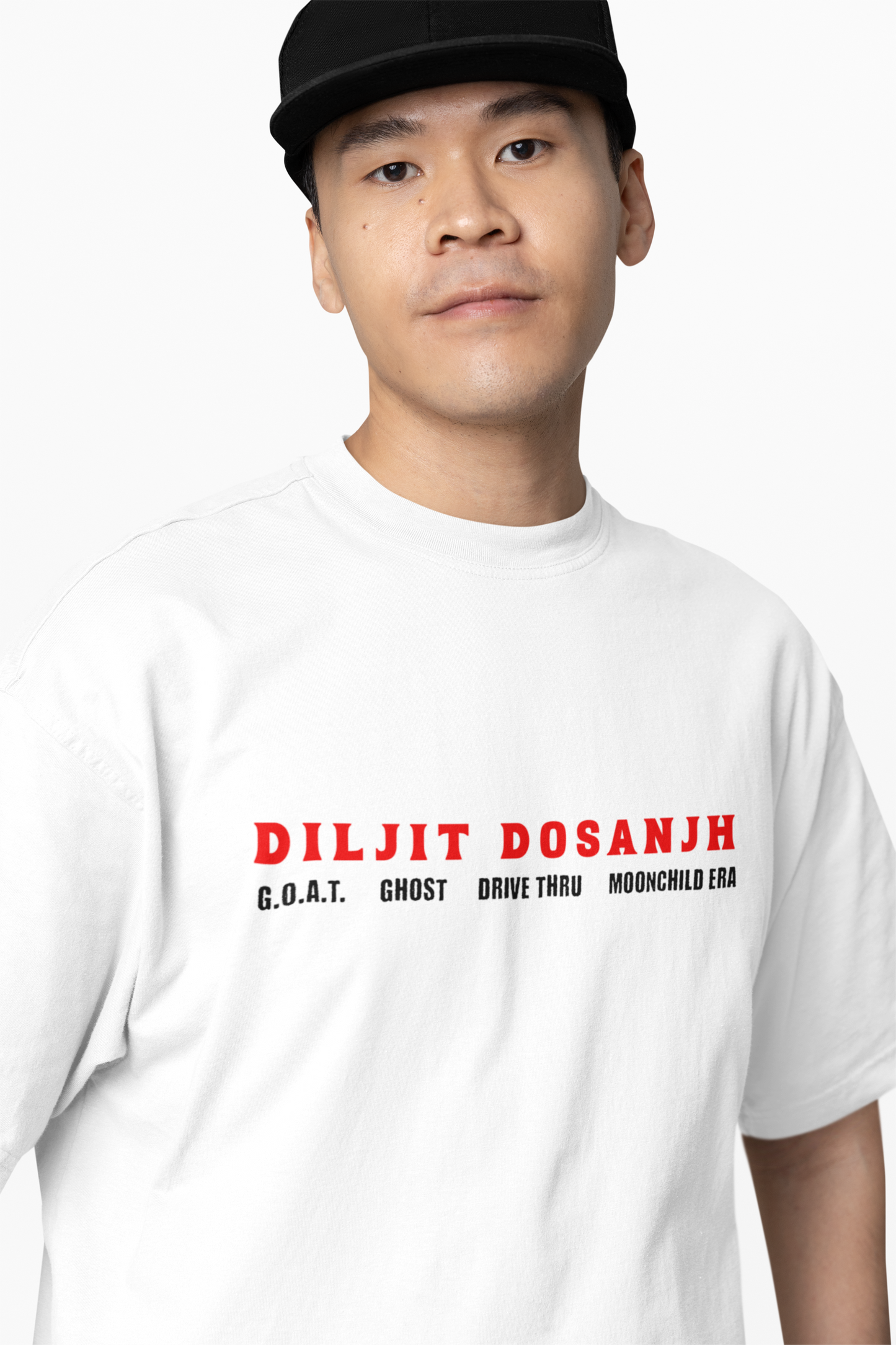 G.O.A.T. Oversized T-Shirt Of All Time Streetwear Style Tees