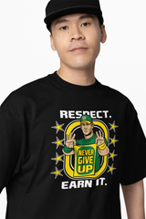 Respect Earn Oversized T-Shirts
