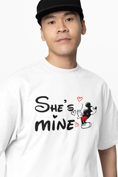 Mine Couple Oversized T-Shirts