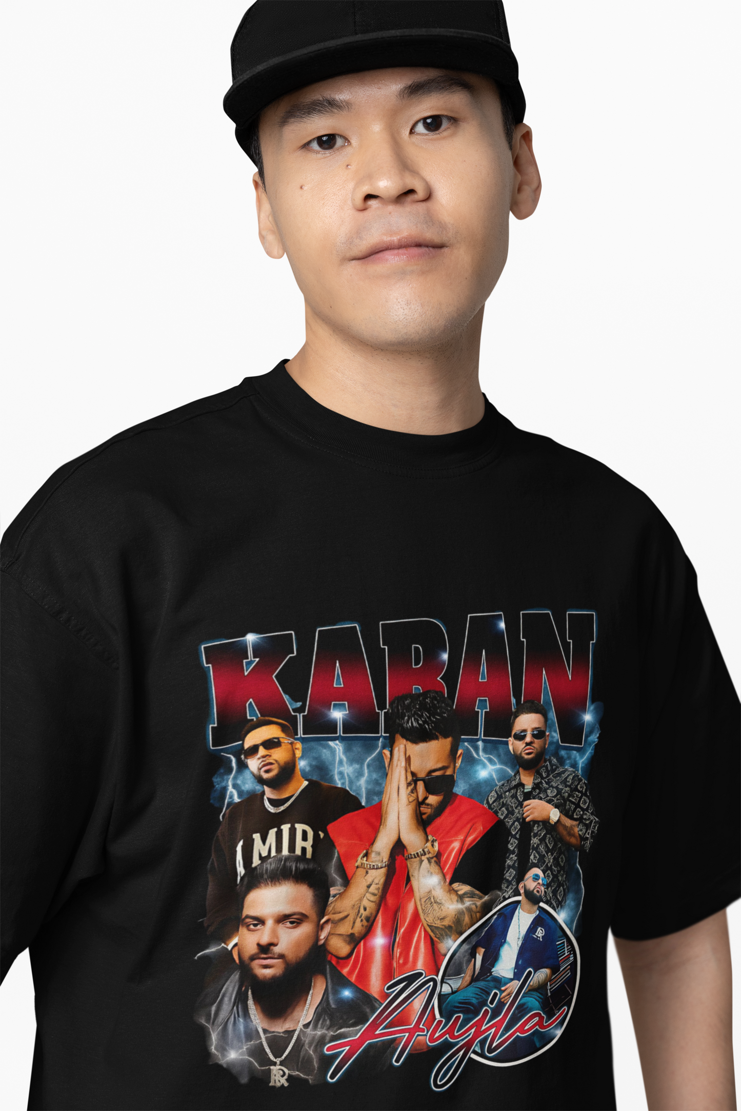 Aujla Rap Royalty Oversized T-Shirt