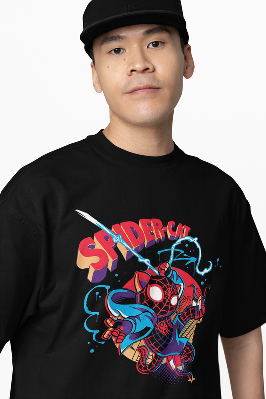 Spider Graphic Oversized T-Shirt