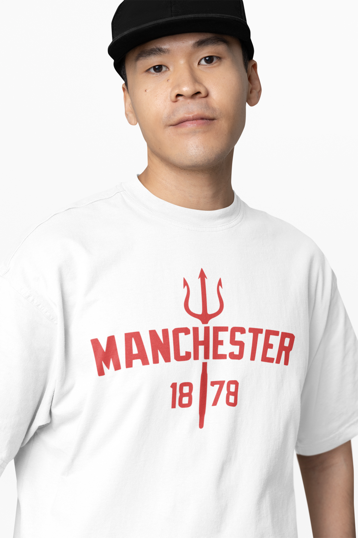 Manchester Team 1878 Oversized T-Shirt – Classic Football Tee