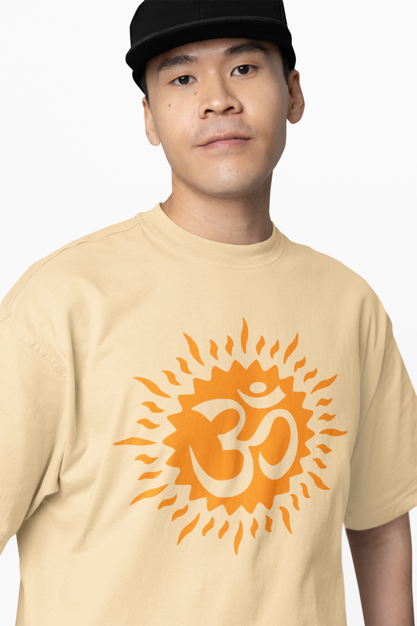 Om Spiritual Symbol Oversized T-Shirts