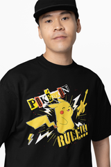 Pokemon Rule Oversized T-Shirts