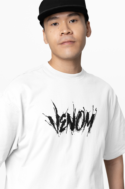 Bleed Black Oversized T-Shirt