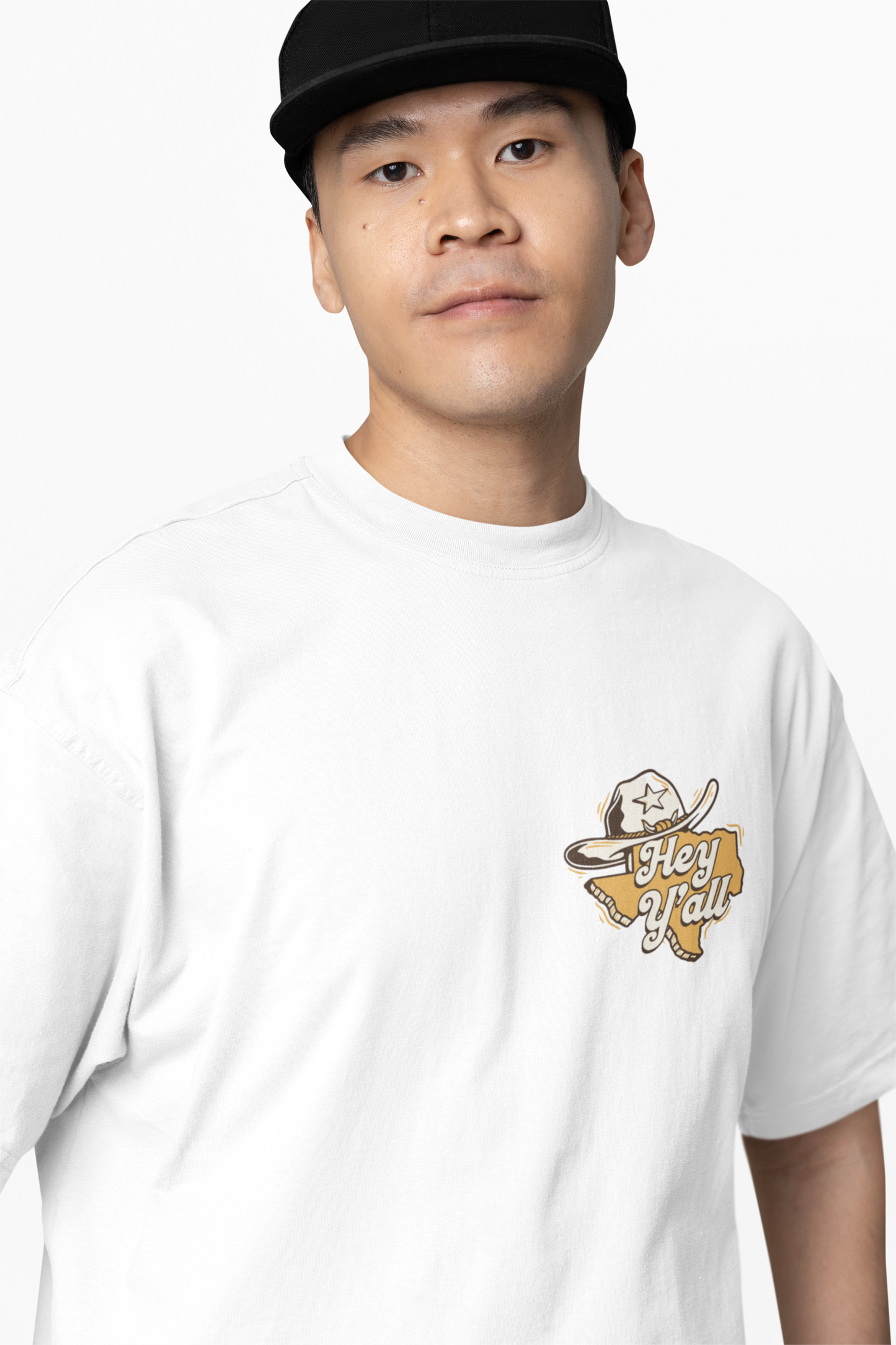 Old Town Feels Oversized T-Shirt Retro Style with Cozy Comfort