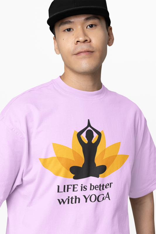 Zen Flow Relaxed T-Shirt Calm Minimal Streetwear Design Style