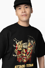 Shingeki No Kyojin Oversized T-Shirts
