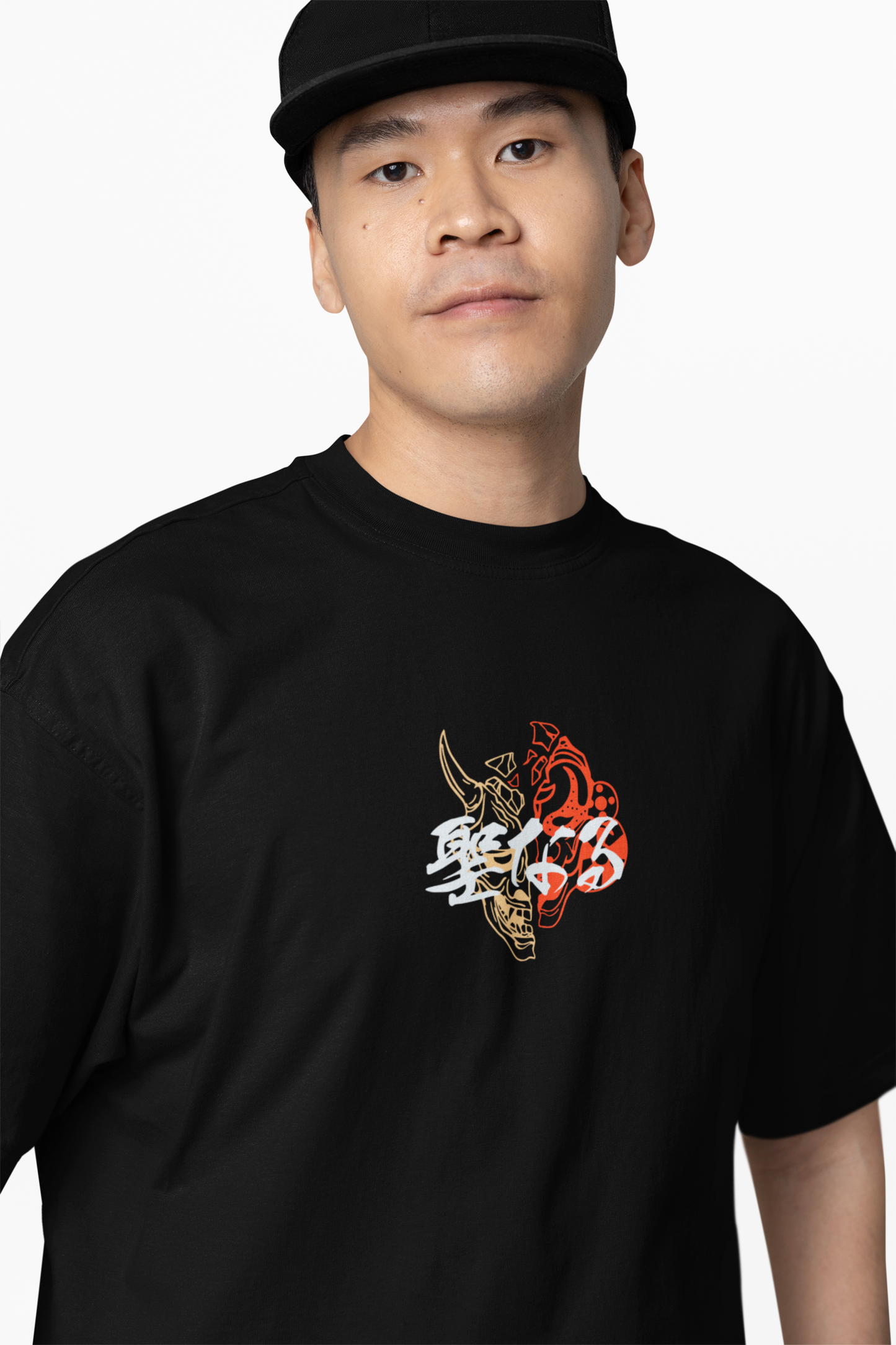 Samurai Oversized T-Shirt for Bold Warrior Streetwear Style