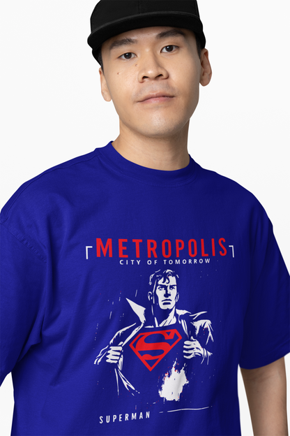 Man of Steel Oversized T-Shirt